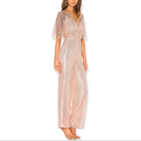 NWT NBD × Naven Camilla Jumpsuit in Peach Blush from REVOLVE - Picture 4 of 9